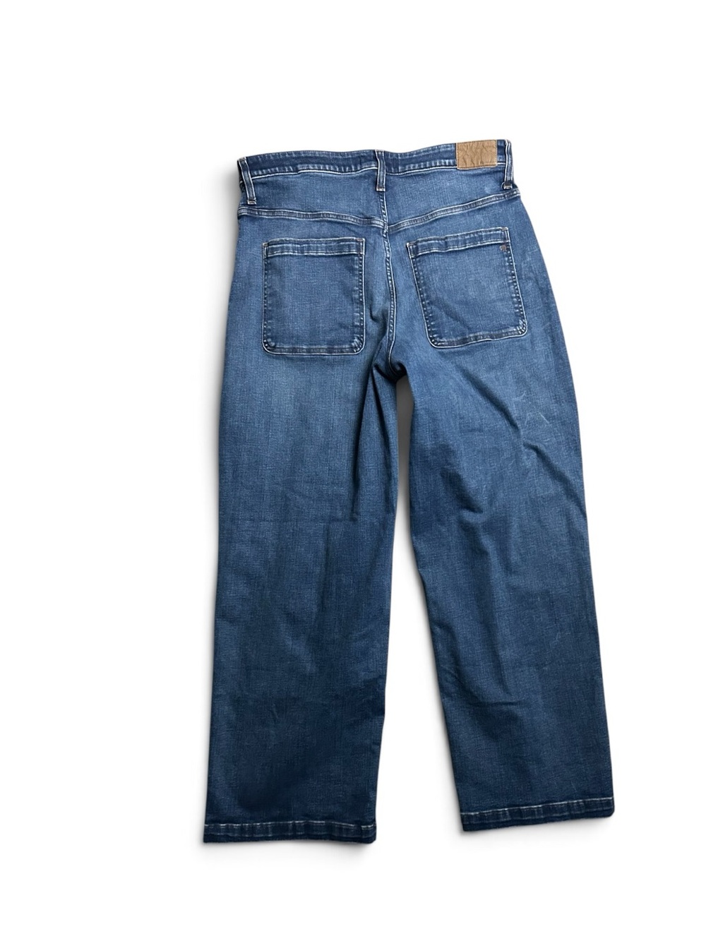 Madewell Curvy Emmett Wide-Leg Jean Blue Size 33 - Picture 5 of 8